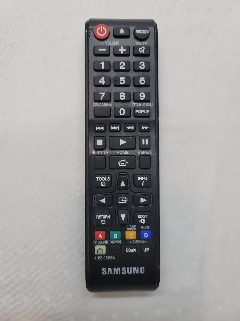 Samsung Remote AH59-02533A HTF4500 HTH4500 HTH5500W HTJ4100 HTJ4500 HTJ4530
